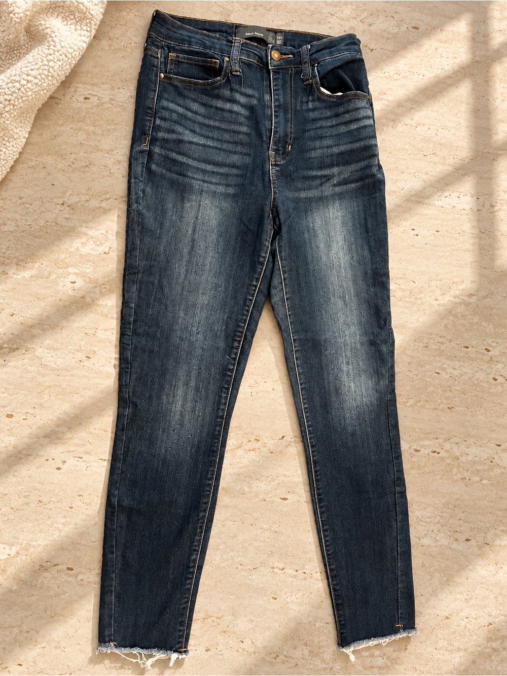 No Boundaries Dark Wash Blue Skinny Jeans